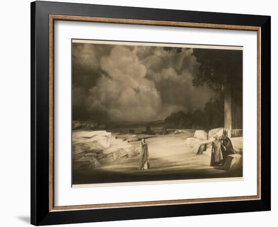 Act Two: Stage Performance at Bayreuth-null-Framed Photographic Print