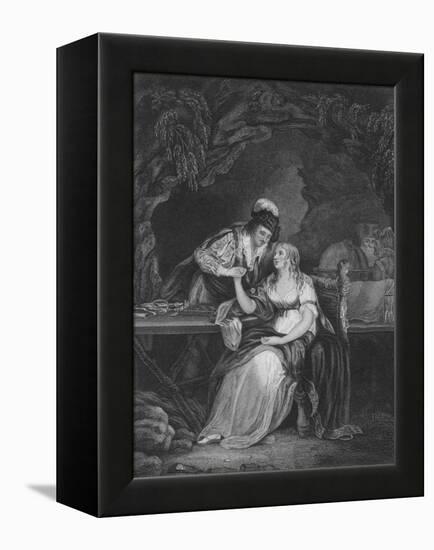 Act V Scene i from The Tempest, c19th century-null-Framed Premier Image Canvas