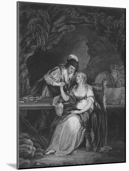 Act V Scene i from The Tempest, c19th century-null-Mounted Giclee Print