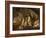 Actaeon Metamorphoses into a Stag (Oil on Canvas)-Francesco Albani-Framed Giclee Print