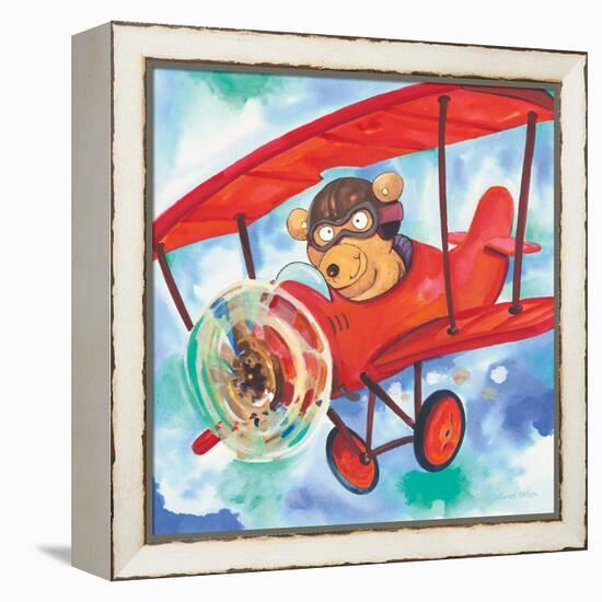 Action Bear-Scott Nelson-Framed Stretched Canvas