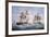 Action Between U.S. Sloop-Of-War "Wasp" and H.M. Brig-Of-War "Frolic", 1812-Richard Willis-Framed Giclee Print