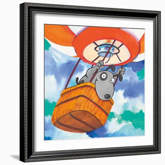 Action Dog-Scott Nelson-Framed Art Print