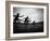 Action During the Women's 100m Hurdles at the 1952 Olympic Games in Helsinki-Mark Kauffman-Framed Photographic Print