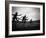 Action During the Women's 100m Hurdles at the 1952 Olympic Games in Helsinki-Mark Kauffman-Framed Photographic Print