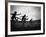 Action During the Women's 100m Hurdles at the 1952 Olympic Games in Helsinki-Mark Kauffman-Framed Photographic Print