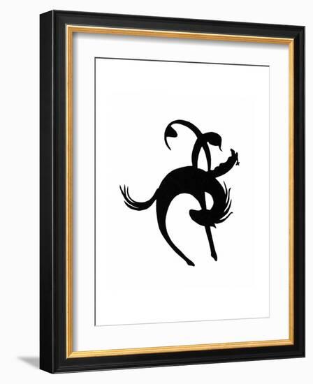 Action In The Abstract-Frank Redlinger-Framed Art Print