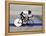 Action of Female Cyclist Competing on the Velodrome-null-Framed Premier Image Canvas