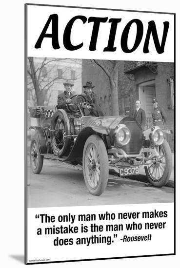 Action-Wilbur Pierce-Mounted Art Print