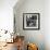 Activist Folk Musician Woody Guthrie Playing for a Crowd of New Yorkers-null-Framed Premium Photographic Print displayed on a wall