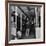 Activist Folk Musician Woody Guthrie Playing for a Subway Car of New Yorkers-Eric Schaal-Framed Premium Photographic Print