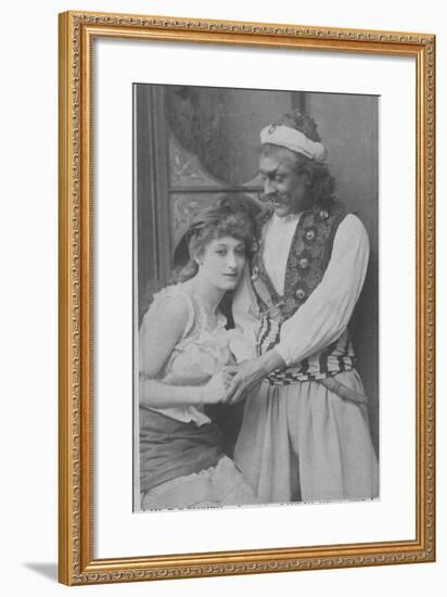 Actor and Actress in Ali Baba and the Forty Thieves-null-Framed Photographic Print