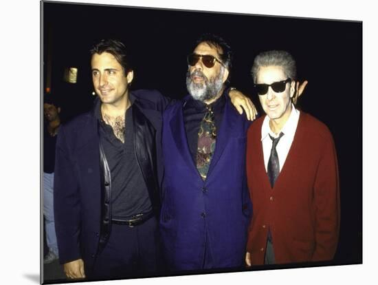 Actor Andy Garcia, Director Francis Ford Coppola and Actor Al Pacino at Premiere of "Godfather 3"-null-Mounted Premium Photographic Print