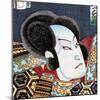 Actor as Samurai, Series of Kabuki Theatre, Ukiyo-e Print, 19th century-Japanese School-Mounted Giclee Print