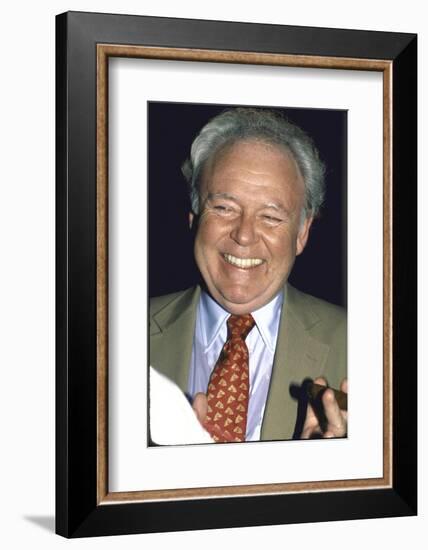 Actor Carroll O'Connor-David Mcgough-Framed Photographic Print