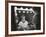 Actor Charles Chaplin Clowning at Make-Up Mirror During Filming of "Limelight"-W^ Eugene Smith-Framed Premium Photographic Print