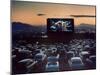 Actor Charlton Heston as Moses in "The Ten Commandments," Shown at Drive-in Theater-J^ R^ Eyerman-Mounted Photographic Print