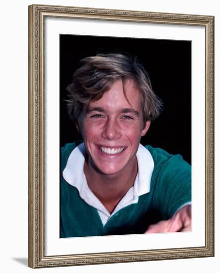 Actor Christopher Atkins-Ann Clifford-Framed Premium Photographic Print