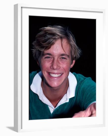 Actor Christopher Atkins-Ann Clifford-Framed Premium Photographic Print