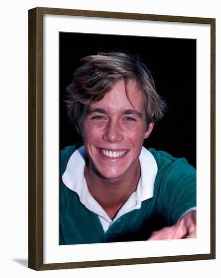 Actor Christopher Atkins-Ann Clifford-Framed Premium Photographic Print