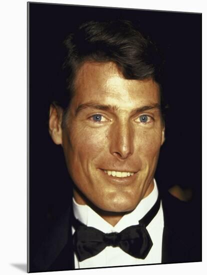 Actor Christopher Reeve-null-Mounted Premium Photographic Print