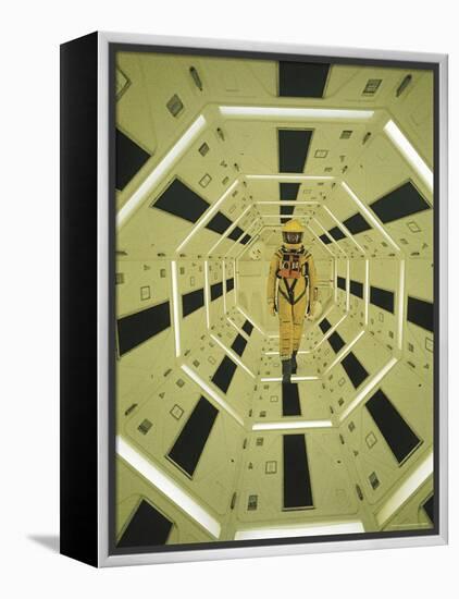 Actor Gary Lockwood in Space Suit in Scene from Motion Picture "2001: A Space Odyssey"-Dmitri Kessel-Framed Premier Image Canvas