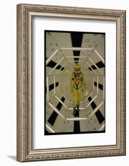 Actor Gary Lockwood in Space Suit in Scene from Motion Picture "2001: A Space Odyssey"-Dmitri Kessel-Framed Photographic Print