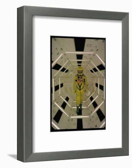 Actor Gary Lockwood in Space Suit in Scene from Motion Picture "2001: A Space Odyssey"-Dmitri Kessel-Framed Photographic Print