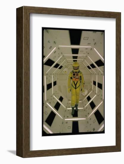 Actor Gary Lockwood in Space Suit in Scene from Motion Picture "2001: A Space Odyssey"-Dmitri Kessel-Framed Photographic Print