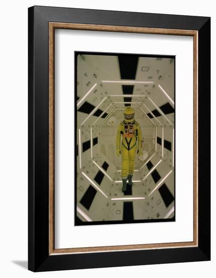 Actor Gary Lockwood in Space Suit in Scene from Motion Picture "2001: A Space Odyssey"-Dmitri Kessel-Framed Photographic Print