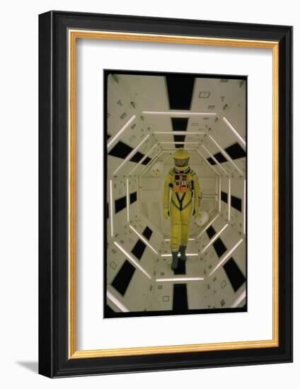 Actor Gary Lockwood in Space Suit in Scene from Motion Picture "2001: A Space Odyssey"-Dmitri Kessel-Framed Photographic Print