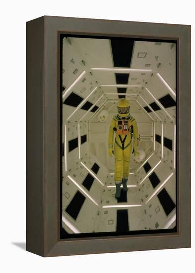 Actor Gary Lockwood in Space Suit in Scene from Motion Picture "2001: A Space Odyssey"-Dmitri Kessel-Framed Premier Image Canvas