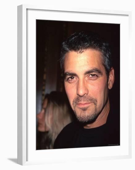 Actor George Clooney-Dave Allocca-Framed Premium Photographic Print