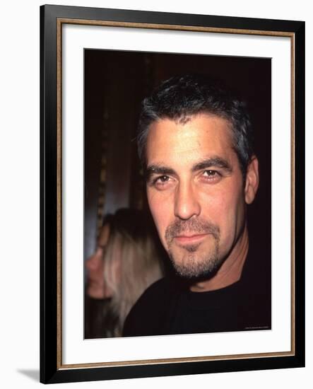 Actor George Clooney-Dave Allocca-Framed Premium Photographic Print