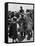 Actor Guy Williams as Zorro Signing Autographs for Fans at Disneyland-Allan Grant-Framed Premier Image Canvas