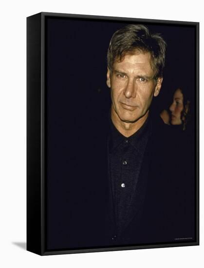 Actor Harrison Ford at the Premiere of the Film "The Devil's Own"-Dave Allocca-Framed Premier Image Canvas