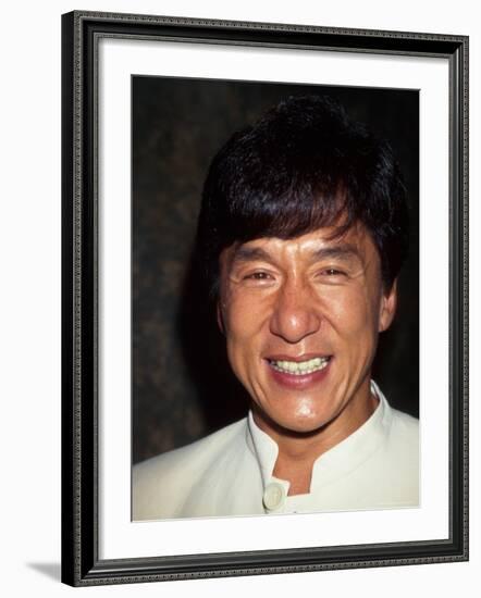 Actor Jackie Chan-Dave Allocca-Framed Premium Photographic Print