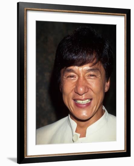 Actor Jackie Chan-Dave Allocca-Framed Premium Photographic Print