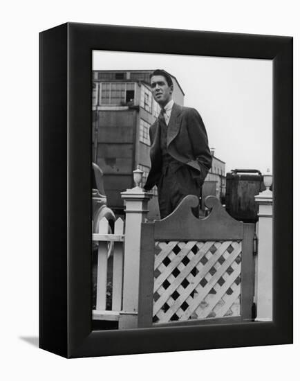 Actor James Stewart in Hollywood, 1938-Alfred Eisenstaedt-Framed Premier Image Canvas