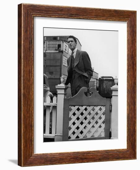 Actor James Stewart in Hollywood, 1938-Alfred Eisenstaedt-Framed Premium Photographic Print