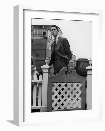 Actor James Stewart in Hollywood, 1938-Alfred Eisenstaedt-Framed Premium Photographic Print