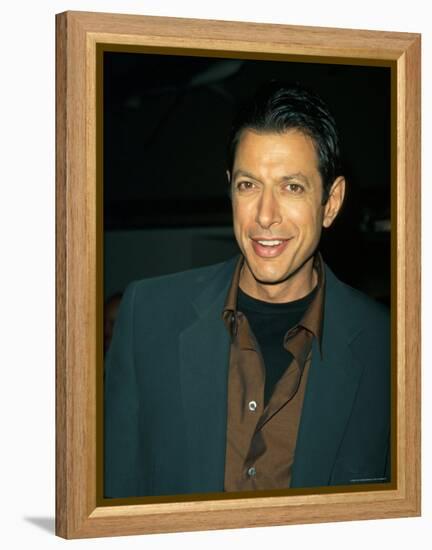 Actor Jeff Goldblum-Marion Curtis-Framed Premier Image Canvas