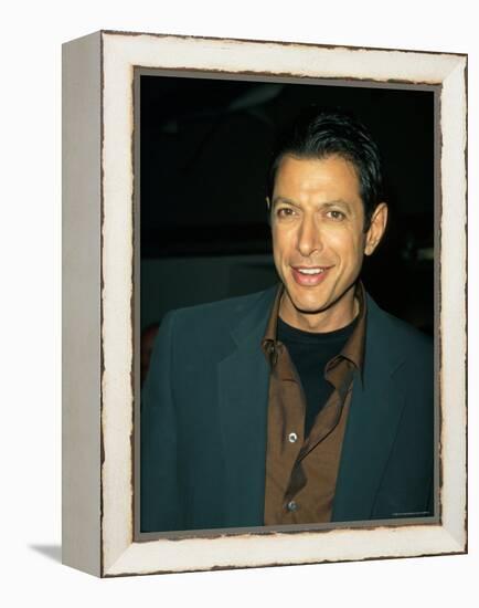 Actor Jeff Goldblum-Marion Curtis-Framed Premier Image Canvas