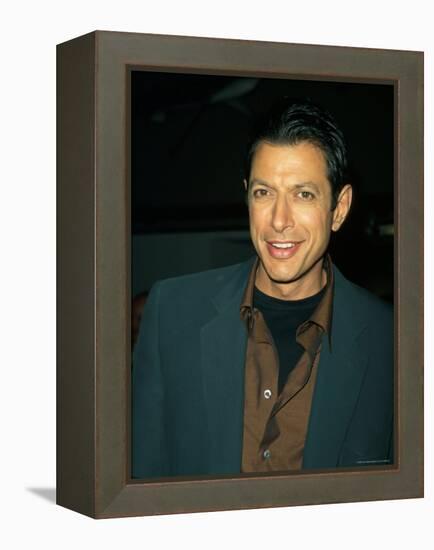 Actor Jeff Goldblum-Marion Curtis-Framed Premier Image Canvas