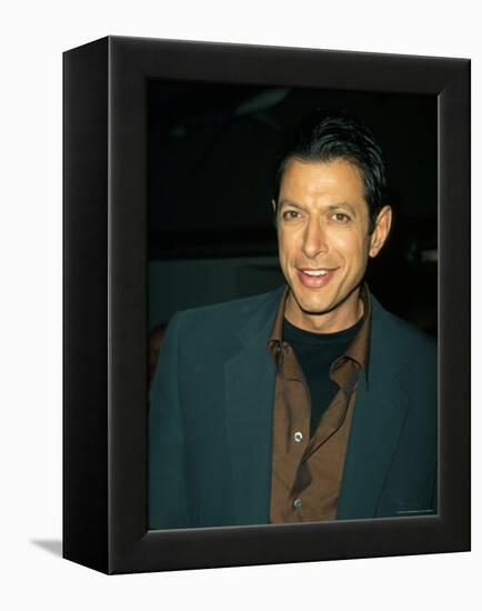 Actor Jeff Goldblum-Marion Curtis-Framed Premier Image Canvas