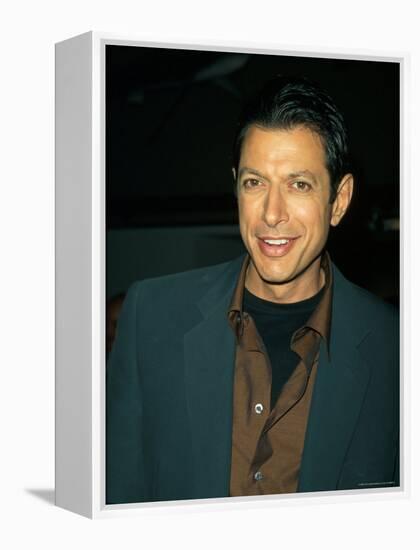 Actor Jeff Goldblum-Marion Curtis-Framed Premier Image Canvas