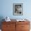 Actor John Mills Posing for a Picture with His Wife and Daughter Juliet-Tony Linck-Framed Premium Photographic Print displayed on a wall