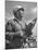 Actor John Wayne as Marine Sgt. Platoon Leader in Scene From the Movie "Sands of Iwo Jima"-Ed Clark-Mounted Premium Photographic Print