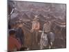 Actor John Wayne During Filming of Western Movie "The Undefeated"-John Dominis-Mounted Premium Photographic Print