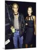 Actor Johnny Depp and Model Kate Moss at a Book Party at Danzinger Gallery-Dave Allocca-Mounted Premium Photographic Print